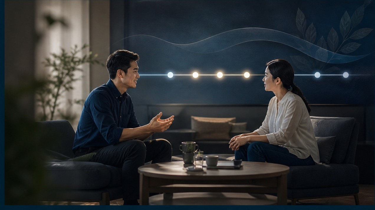 Buổi tư vấn tin cậy giữa chuyên gia bảo hiểm và khách hàng trong văn phòng hiện đại, thể hiện sự minh bạch khi khai báo thông tin.