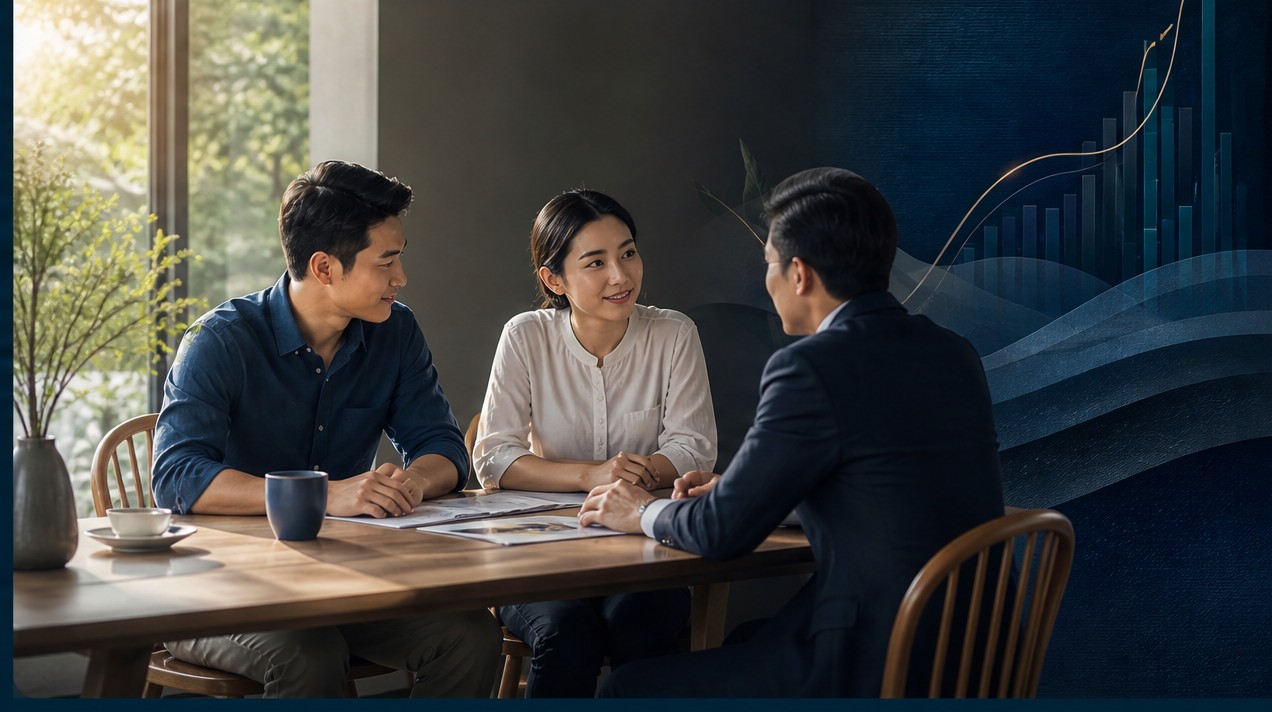Ảnh cận cảnh 3:2 đầy cảm xúc với bàn tay trẻ nhỏ được bao bọc bởi tay cha mẹ trong ánh sáng hổ phách ấm áp, tượng trưng cho sự che chở và an tâm.